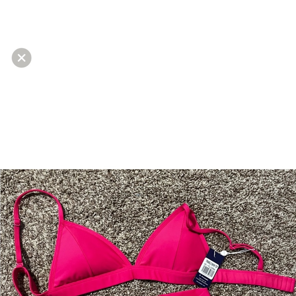 Pepper pink triangle top